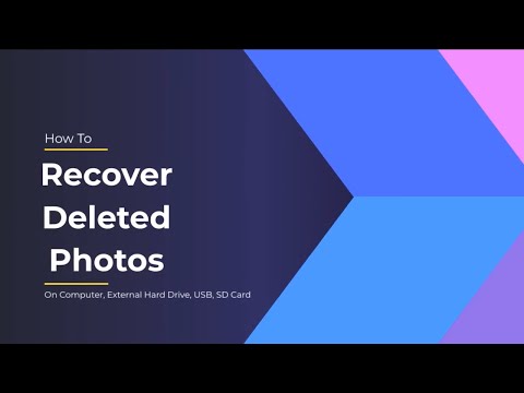 Lost Photos?! Recover Deleted Photos from SD Card, USB, External Disk On Your Own