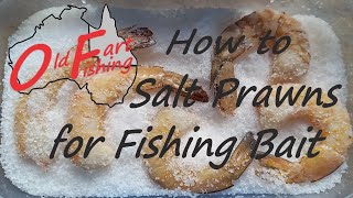 How to Salt Bait for Fishing - Prawns / Shrimps