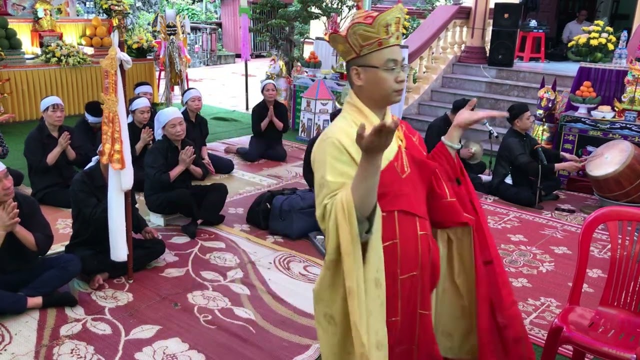 Khoa cúng tiếp linh ..trai đàn tuần lâm tứ cửu..