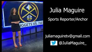 Julia Maguire Sports Anchorreporter Jan. 2021