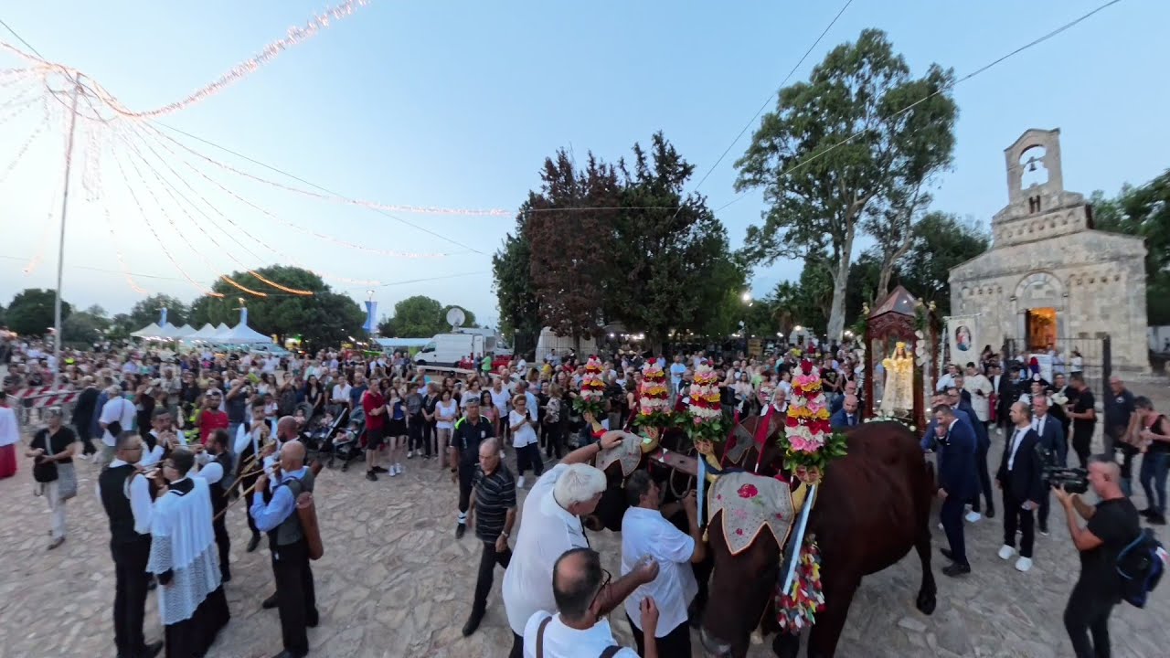 Festa S Maria la processione  Uta 7 9 24 parte1°