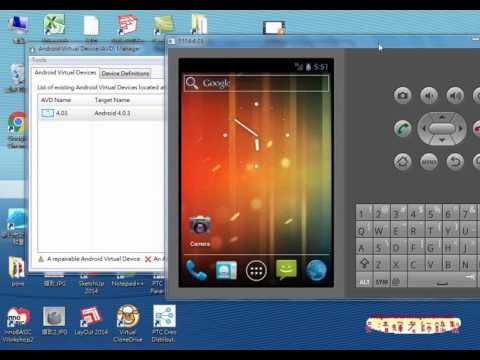 02 GEMIMOTION當模擬器與執行SDK管理器Android APP開發教學 吳老師3