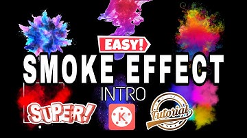 HOW TO MAKE VERY EASY SMOKE EFFECT INTRO IN KINEMASTER? FULL TUTORIAL | PERFECT FOR YOUR INTRO!😍