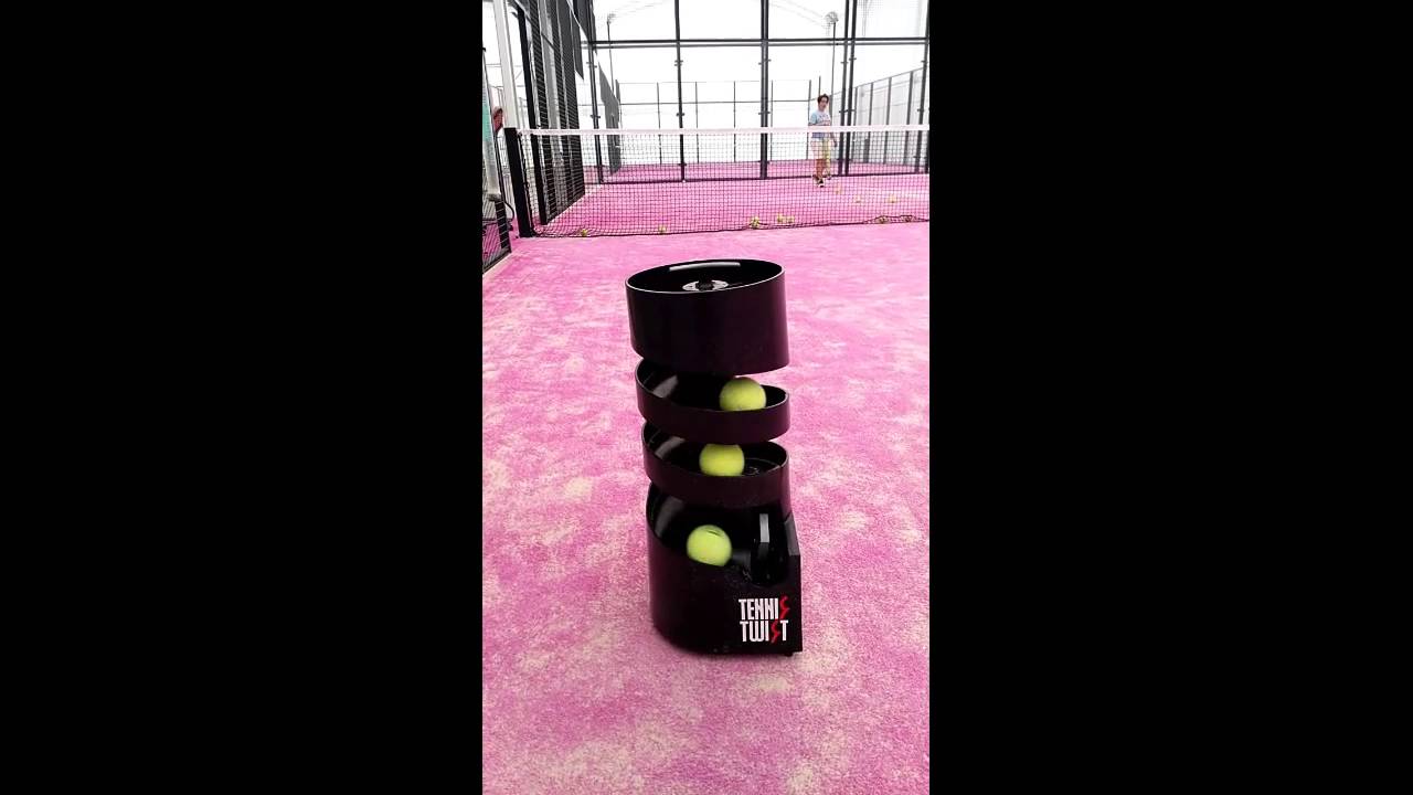 PUSUN PT-MAX C-Máquina Lanzapelotas De Tenis Avanzada | Control App | 28 Puntos Y 26 Modos De Entrenamiento | 140km/h | 5-7 Horas De Batería | Sistema De Entrenamiento Profesional Personal (Blanco