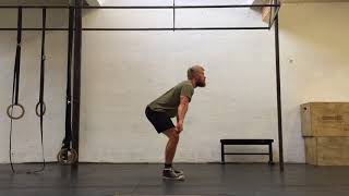 Snatch Starting Position Hold (PVC or empty barbell)