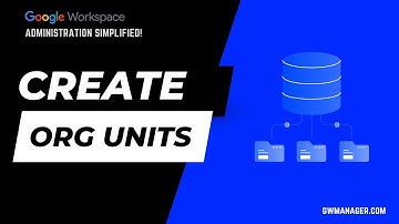 Bulk Create Org Units in Google Workspace with GW Manager