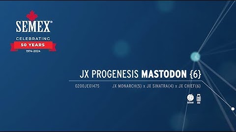 0777JE001475 JX Progenesis Mastodon {6} June 2024
