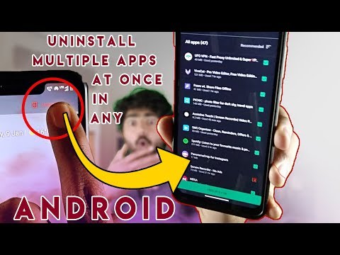 HOW TO UNINSTALL MULTIPLE APPS AT ONCE IN ANY ANDROID PHONE WITH THIS HIDDEN ANDROID FEATURE ????????????