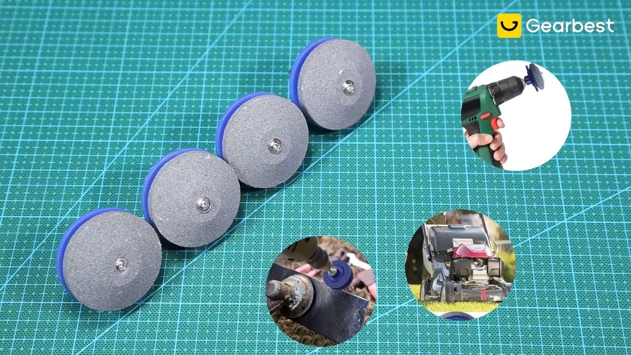 Universal Sharpening Drill Lawnmower Faster Blade Sharpener Gearbest