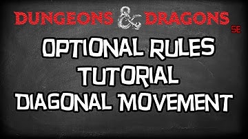 Dungeons & Dragons 5e Mechanics Tutorial, "Diagonal Movement In Your D&D 5e Game"