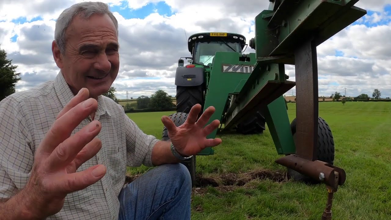 WILL IT WORK?! MOLING IN WATER PIPE WITH THE JOHN DEERE