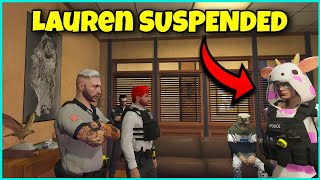 Opie Got Lauren Suspended from PD in Redline GTA 5 RP