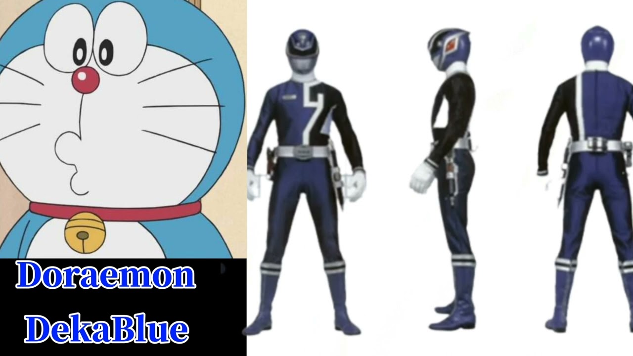 Doraemon crossover super sentai Tokusou Sentai   Dekaranger update