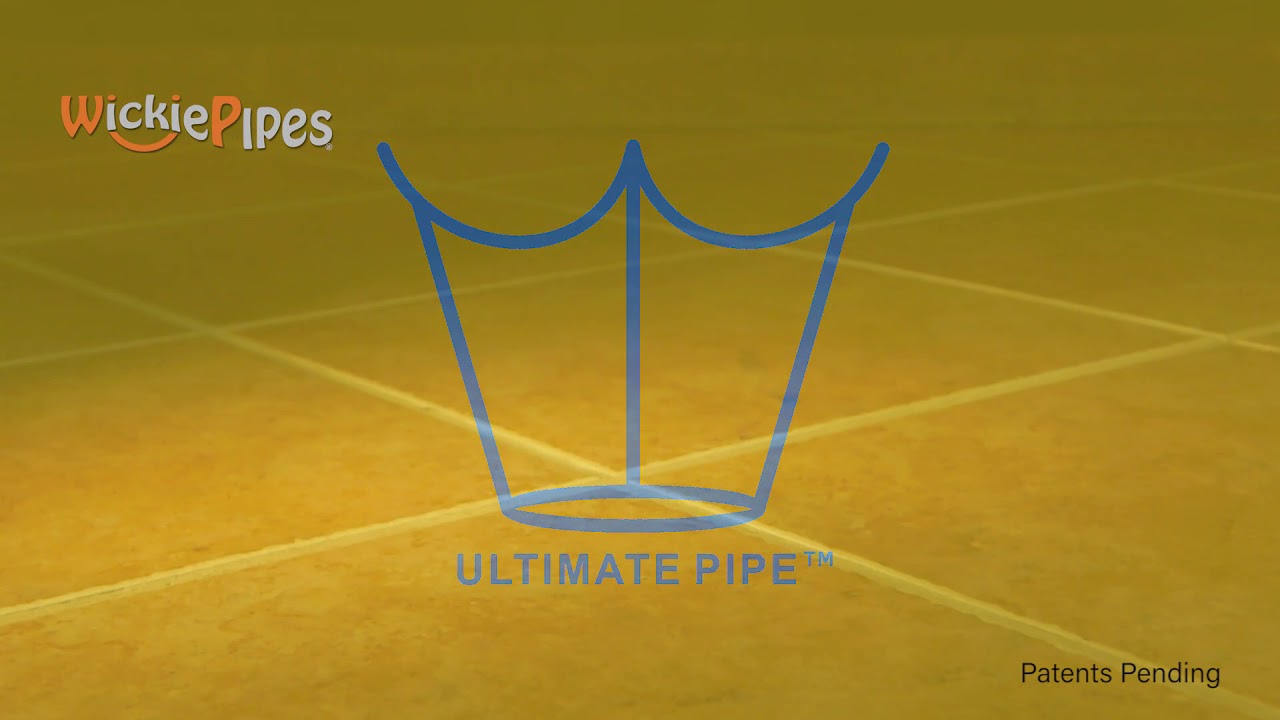 Ultimate Pipe Glass Blunt Hand Pipe | ​Introduction Video - WickiePipes.com