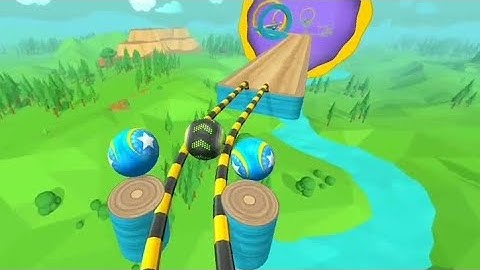 PORTAL RUN ☑️ GOING BALLS - GAMEPLAY (Android all iOS)