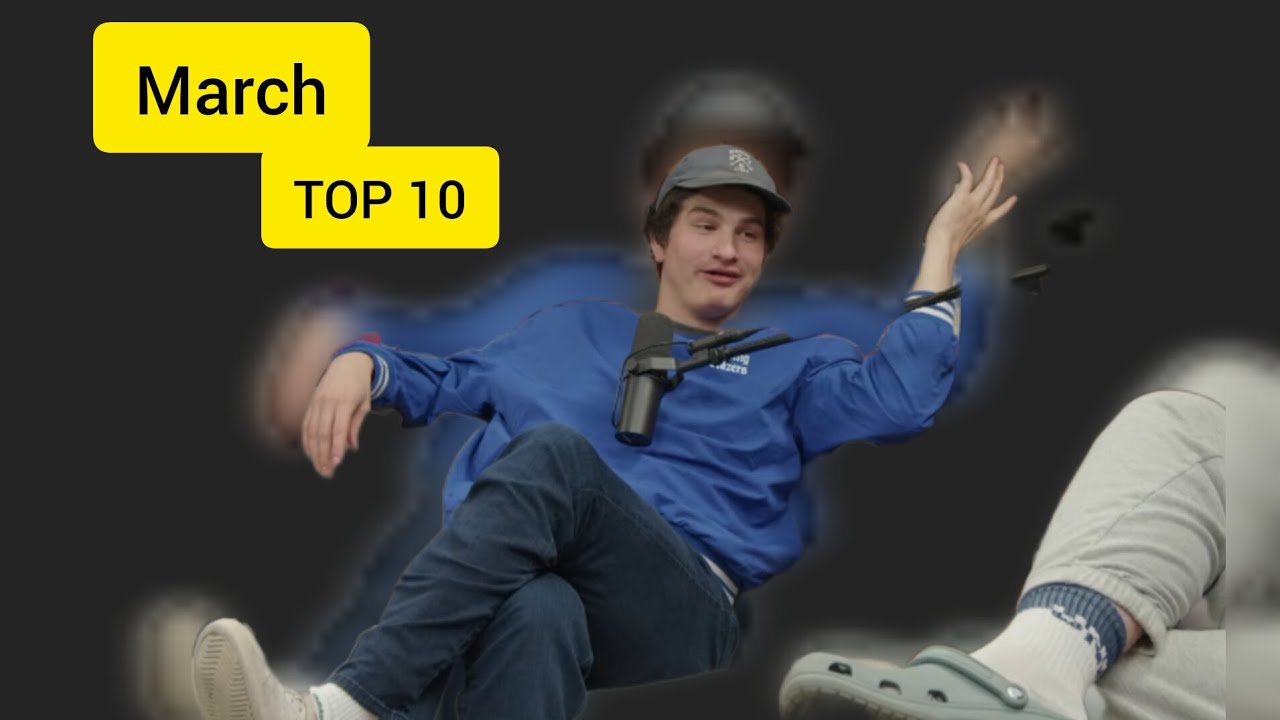 ⁣March TOP 10 - Almost Friday