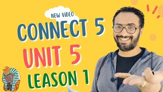 Connect 5 | كونكت الصف الخامس | الوحدة الخامسة | الدرس الأول | Jobs we do | شرح مبسط و ممتع | Unit 5