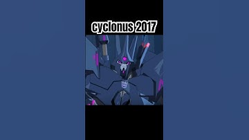 cyclonus evolution (1986-2017)