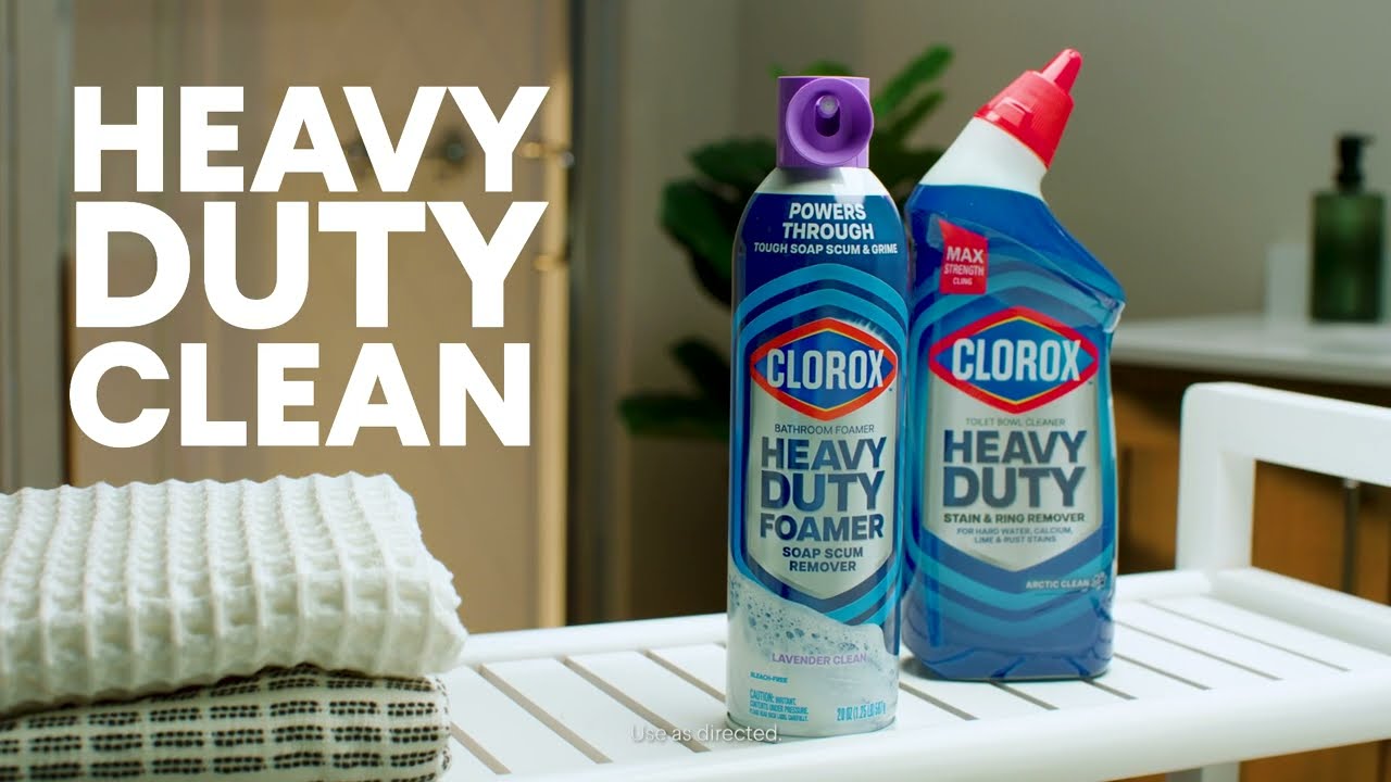 Clorox™ Heavy Duty Bathroom Foamer Soap Scum Remover | Clorox™
