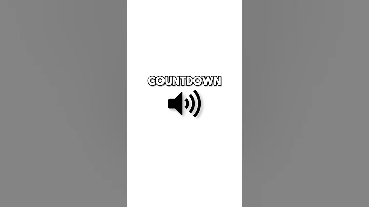 Countdown Sound Effect