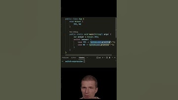 switch: From Statement to Expression #java #shorts