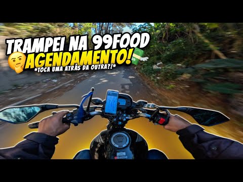 TRAMPEI Na 99FOOD AGENDADO!💸 *Tocou Muito?!*
