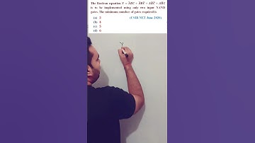 CSIR NET Physics Tricks June 2020 Digital Electronics