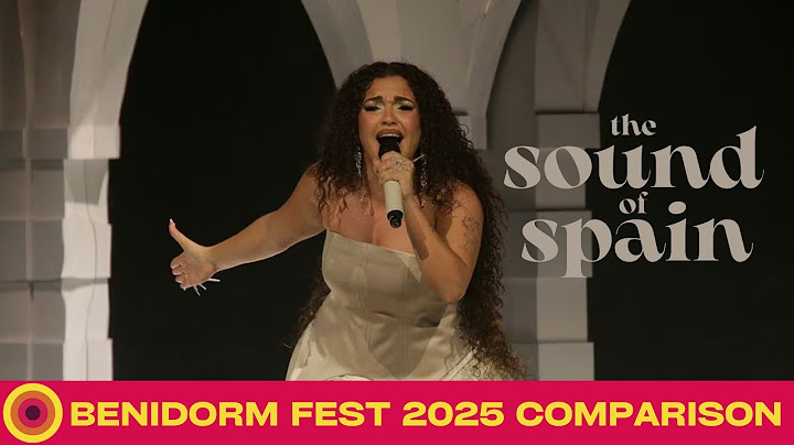 Lachispa - Hartita de Llorar | Benidorm Fest 2025 Comparison (Semifinal VS Final)