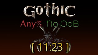 Gothic 1 Any% No OoB in 11:23 (PB)
