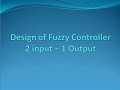 Fuzzy Controller Design Sum 2 input 1 output (2 sums Watch till End)