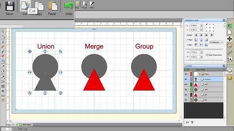 VinylCut 5 Software Union, Merge and Grouping What is the Differences, Step by Step Video