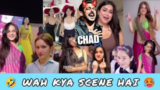 Wah Kya Scene Hai 🤣 | Trending Memes 🔥| Dank Memes🔥| Tiktok Memes🔥🤣 | Funny Indian Memes 😈 Thug Life