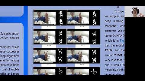 Hand gesture recognition using deep learning on mobile phones