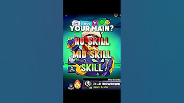 Is your main no skill, mid skill, or skill part 2 🫣😱 #brawlstars #shorts #edit