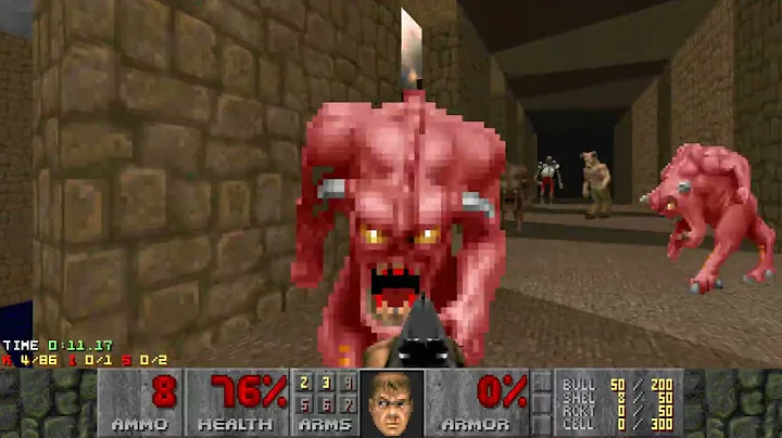 D2TWWRI - Map14 - Pacifist Speedrun in 0:38