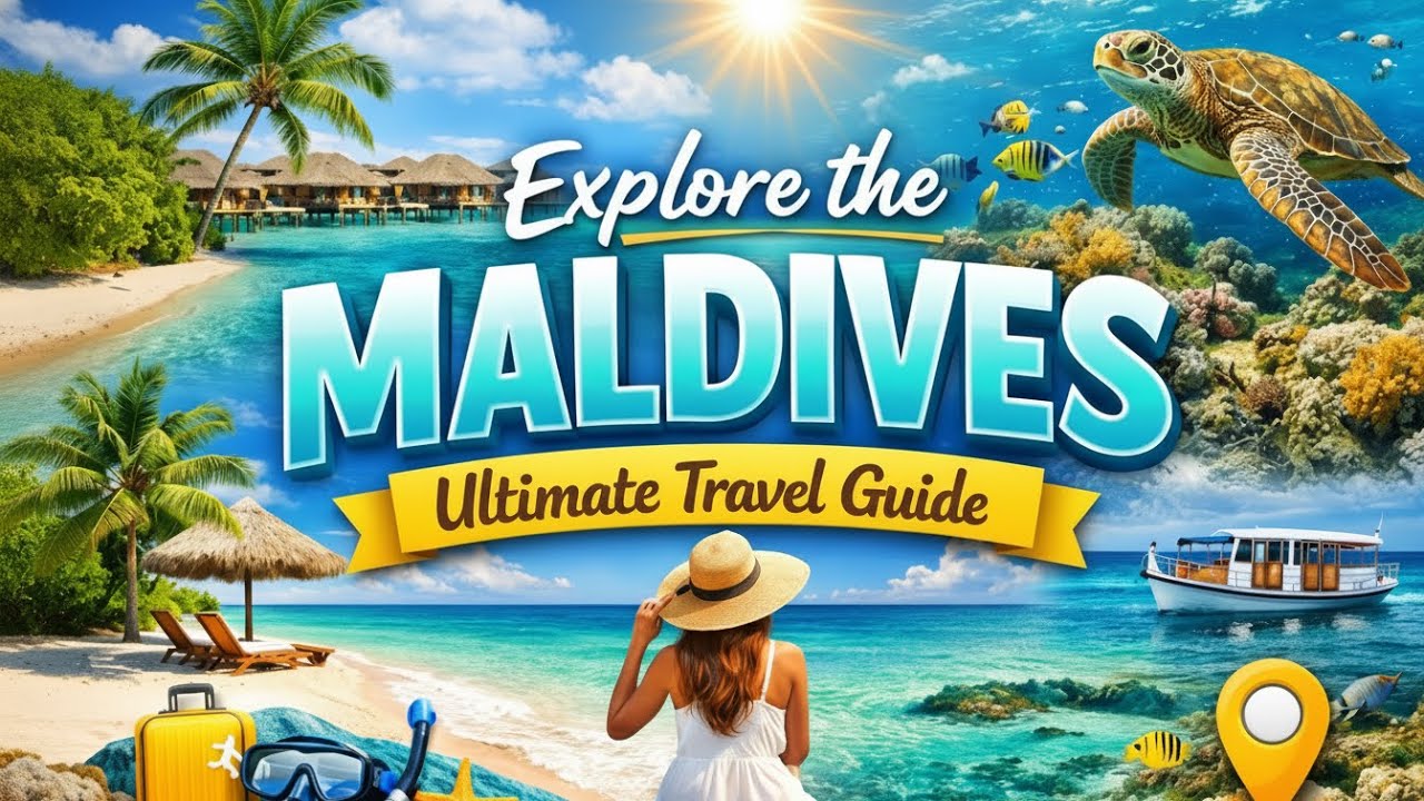 Maldives 4K Paradise on Earth with Stunning Aerial Views