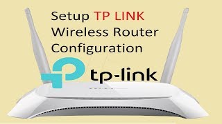 In this video, i will show you how to configure tp-link wireless
router. router configuration tutorial. it is very easy install se...