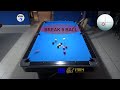 9 Ball Break &amp; Run Out Pool Billiard &amp; Practice @cuetec2600 Dakota Shane Van Boening &amp; Predator BkRush