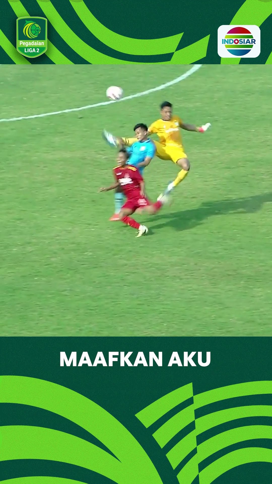 Maaf, harus keluar lapangan lebih awal #shorts #liga2