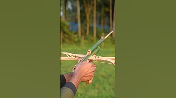 Bamboo Creations with Mini Archer #Slingshots #Bamboo #Diy #Bamboo art