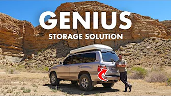 Taking Back Unused Storage Space in My SUV Camper!