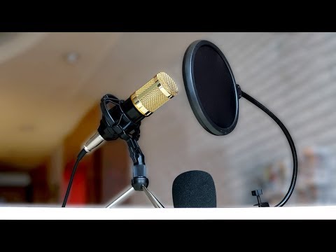 Videó: A Stúdió Mikrofonjának Csatlakoztatása