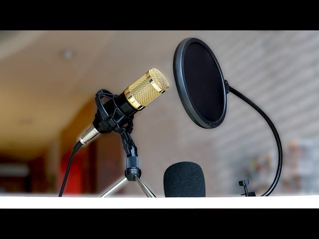 BM-800 Condenser Microphone - Full Review (Unboxing, Setup, Audio