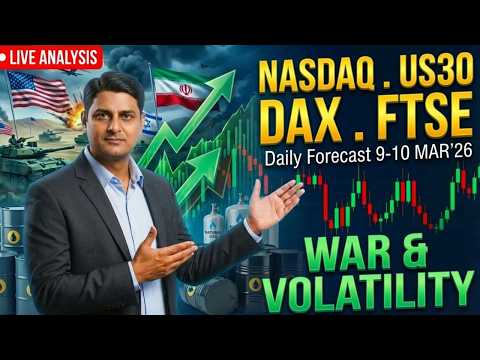 Video preview for In this video, we are sharing #stockmarketlive #tradingstrategy #technicalanalysis for Today 9-10 March