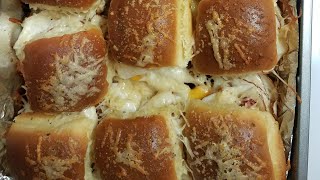 How to Make Chicken Bacon Ranch Pull Apart Rolls