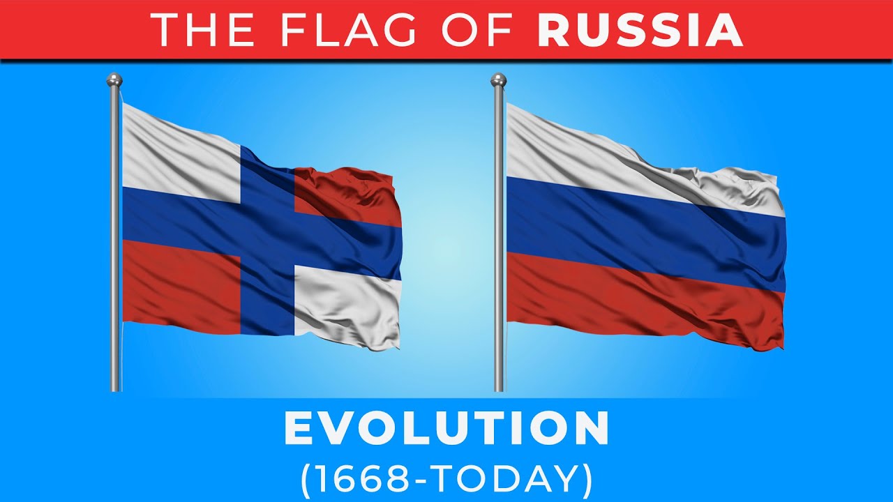 Russia Flag Evolution (1668-Today)