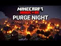 Players Simulate The Purge in Minecraft