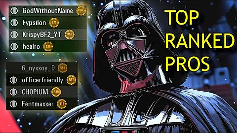 Competitive 4v4 TOP RANKED PROS on the SAME TEAM | HvV #1487 | Star Wars Battlefront 2