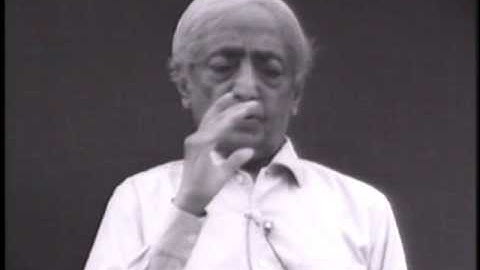 On knowledge | J. Krishnamurti