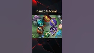 hanzo full tutorial mlbb mobilelegends #hanzomlbb #hanzotutorial #hanzomobilelegends #hanzotiktok